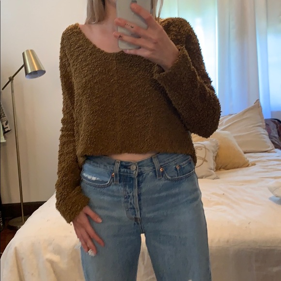 Free people cropped sweater - Picture 2 of 3